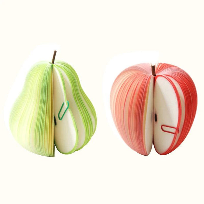 Chic Fruit-Themed Sticky Notes for Stylish Desk Organization