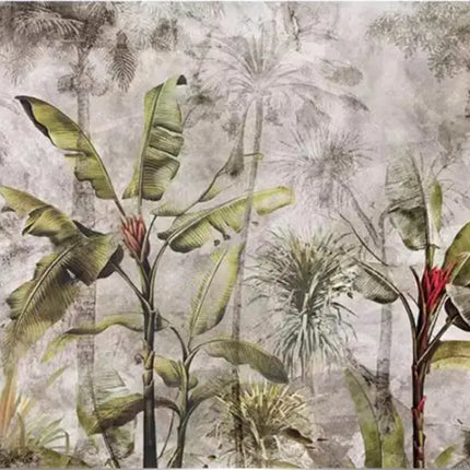Decorative Wallpaper Store Vintage Southeast Asian Tropical Wallpaper