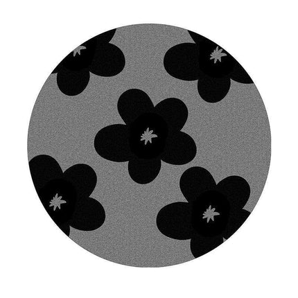 Luxurious Circular Floor Rug with High Absorbency, Tailored Sizes for Versatile Use