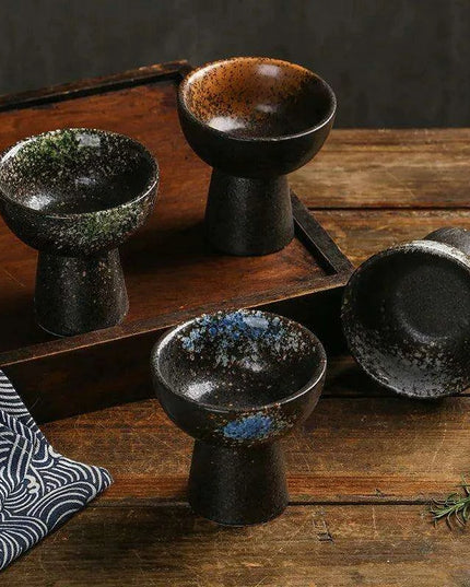 Elegant Blue and White Porcelain Dessert and Snack Bowl