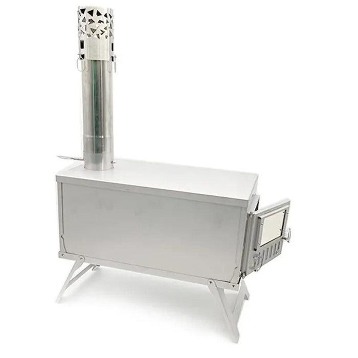 Stainless Steel Chimney Spark Guard and Rain Shield for Wood Stoves