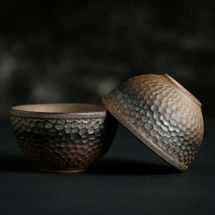 Elegant Handcrafted Japanese Ceramic Tea Warmer Set - Vintage Tea Stove