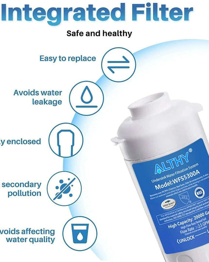 ALTHY Advanced Under Sink Water Filtration System - NSF/ANSI Certified for Superior Purity and Taste