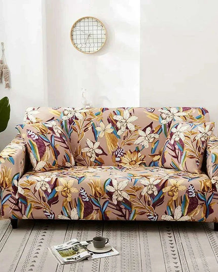 Svetanya Chic L-Shape Sofa Cover - Stylish Fabric Protector for Elegant Living Spaces