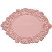 Pink 41x31cm / Silicone / Round