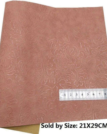 Glittery Pink Tiger & Serpent Faux Leather DIY Crafting Set