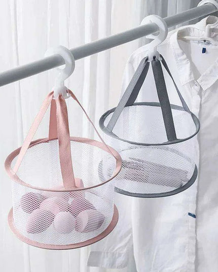 Versatile Compact Mesh Drying Rack: Ideal for Delicates and Knitwear - Space-Efficient Solution