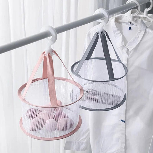 Versatile Compact Mesh Drying Rack: Ideal for Delicates and Knitwear - Space-Efficient Solution