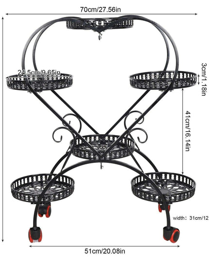 Sleek 21-Inch Vertical Outdoor Planters - Premium Garden Aesthetic Collection