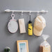 Heavy-Duty Waterproof Curtain Rod Brackets with Easy Peel-and-Stick Installation