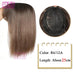 Bangs & Volume: Clip-In Hair Topper for Instant Transformation