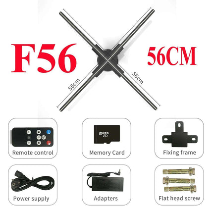 Revolutionary 3D Holographic Advertising Projector - Elevate Your Brand Experience