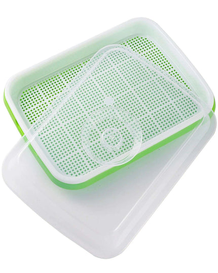 Sustainable Home Sprout Growing Kit - Easy Green & White Seed Tray Solution