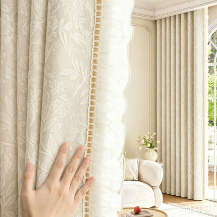 Home Decoration Double-Sided Blackout Curtains - Soundproof & Washable
