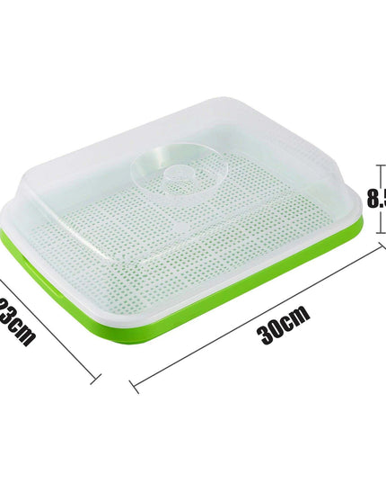 Sustainable Home Sprout Growing Kit - Easy Green & White Seed Tray Solution