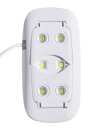 Portable 6W USB LED Nail Curing Lamp - Salon-Quality Manicures Anytime, Anywhere