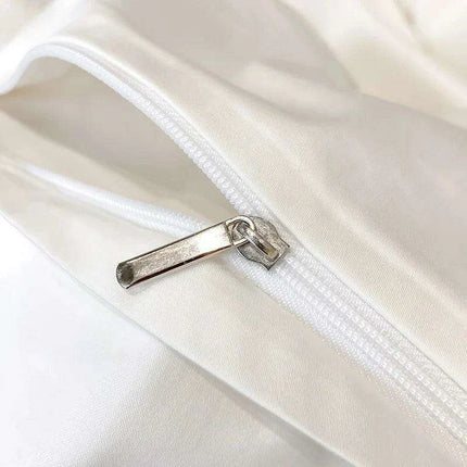 Elegant Floral Embroidered Egyptian Cotton Bedding Collection - Duvet Cover, Bed Sheet & Pillowcases in Soft Pastels