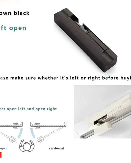Hydraulic Soft-Close Door Buffer for Wood & Metal - Safe, Silent, and Easy to Install