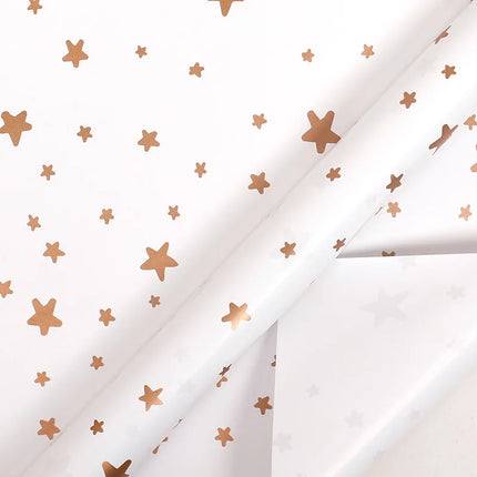 Metallic Patterned Gift Wrapping Paper