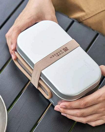 Portable Aluminum Dining Box for Outdoor Culinary Adventures