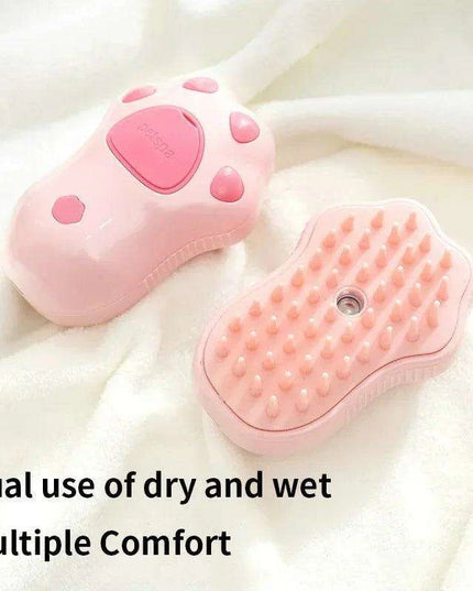 Ultimate 3-in-1 Pet Grooming Steam Brush and Comb for Cats and Dogs