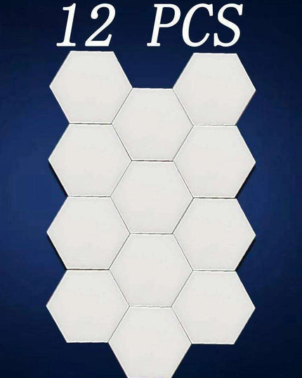 Hexagon RGB Ambient Light Display Kit with Bluetooth Music Sync and Customizable Designs - Ideal for Gaming and Home Decor