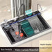 Sustainable Elegance: 304 Stainless Steel Waterfall Faucet for Modern Kitchens