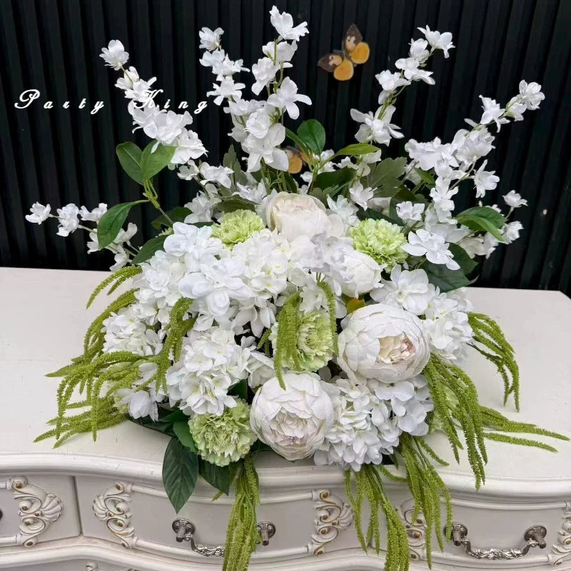 Silk Flower Ball Table Centrepiece