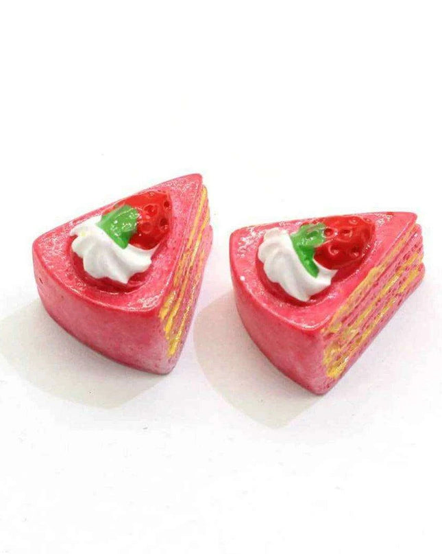 10-Piece Realistic Faux Fruit Cake Set for Photography and Display - Perfect for Cake Enthusiasts