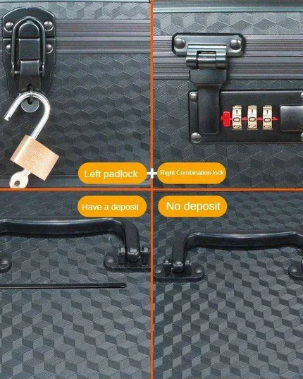 Savings Security Vault - Combination Lock Storage Box for All Ages