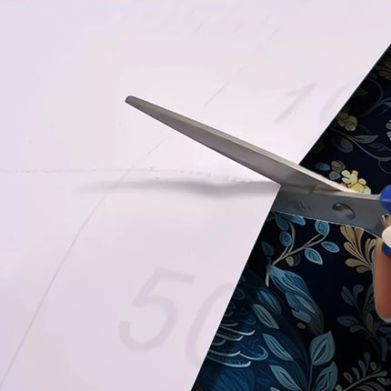 Blue Peacock Floral Peel & Stick Wallpaper — PVC, 45 cm Wide