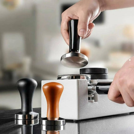 Coffee Tamper 304 Stainless Steel Espresso Distributor Coffee Leveling Tool 51/58 Mm Flat Bottom for Baristas coffee-tamper-304-stainless-steel-espresso-distributor-coffee-leveling-tool-51-58-mm-flat-bottom-for-baristas