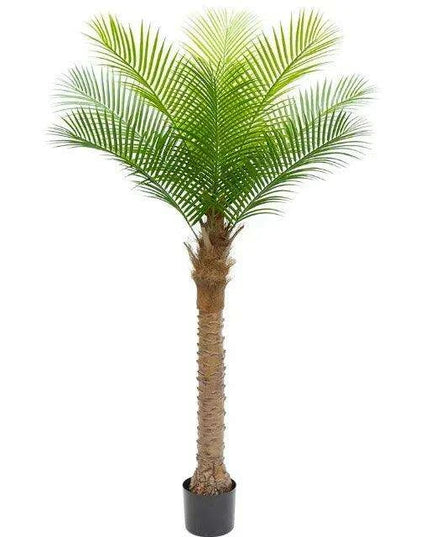 Lifelike Giant Faux Coconut Palm Tree - Ideal Tropical Decoration for Any Space