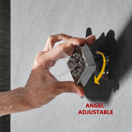 Adjustable Brass Bathroom Sprayer Jet Shower - Dual Function,