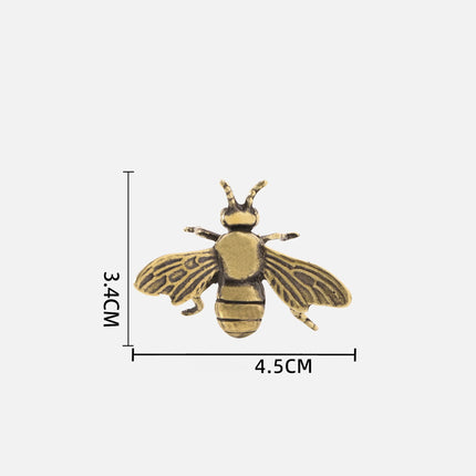 The Pull Store Brass Bee Drawer Handle - Elegant Insect Design
