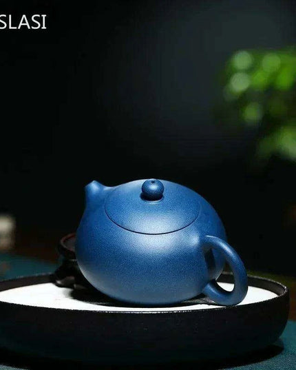 Artisanal Purple Clay Teapot with 188 Ball Hole Filter - Ideal for Tea Lovers, 210ml Capacity
