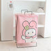 Hello Kitty Stylish Foldable Laundry Hamper: Sturdy Iron Frame & Waterproof Design - Spacious Organizer