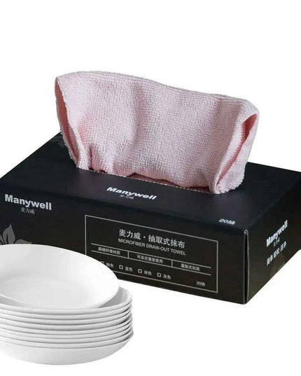 20-Pack Premium Japanese Microfiber Cloths - Superior Cleaning Performance