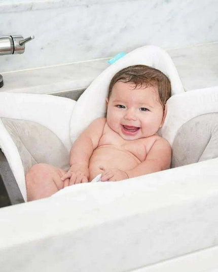 Lotus Dream Baby Bath Mat - Foldable Floral Serenity