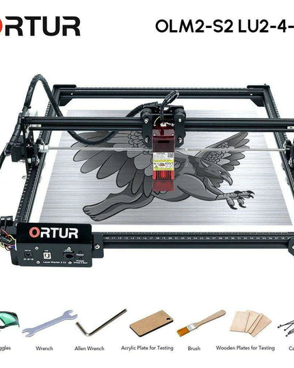 High-Performance Laser Engraver with Rapid Cutting Technology