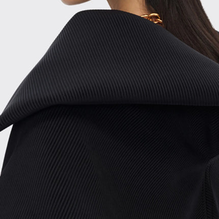 Women's Loose Patchwork Zipper Jacket – Raglan Sleeve Casual Outerwear