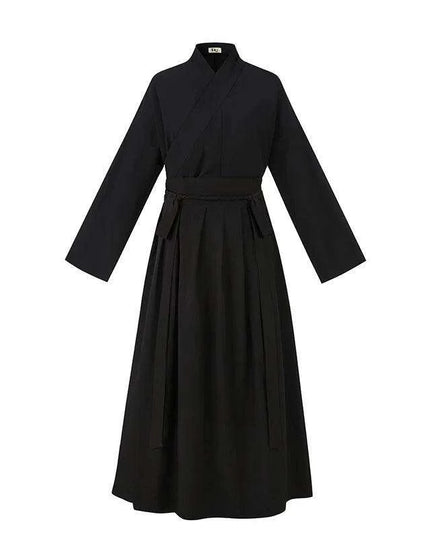 Authentic Men's Chinese Swordsman Hanfu Costume - Traditional Warrior Kimono for Cultural Celebrations