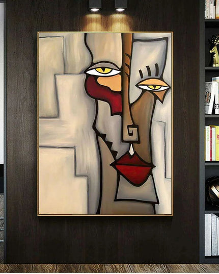 Picasso Inspired Canvas Art - Elegant Décor for Art Aficionados