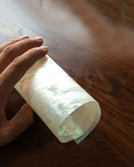 Artisan Flexible Mother of Pearl Inlay Sheet - 24cm x 14cm