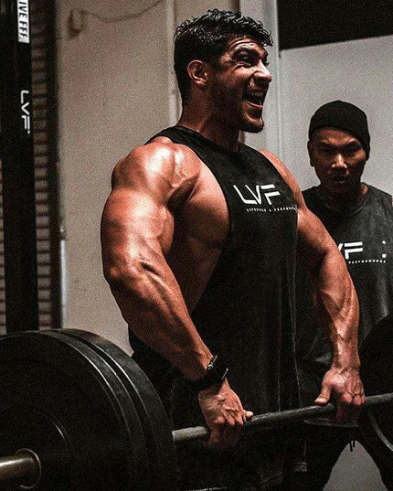 Men's Active Summer Sleeveless Training Tank - Quick-Dry Gym Vest for Bodybuilding and Fitness