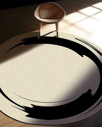 Elegant Abstract Art Area Rug for Stylish Home Interiors