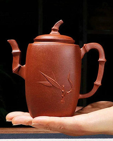 Elegant 350ml Yixing Purple Clay Teapot - Perfectly Crafted Tea Set for an Enriching Tie Guanyin Experience