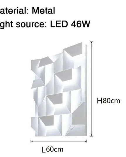 Contemporary Iron and Acrylic Wall Sconce Lighting Collection - Elegant and Multifunctional Lighting Solutions