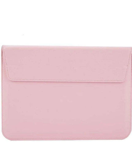 Sleek PU Leather Laptop Sleeve - Compatible with MacBook and Huawei - Chic Tech Accessory for Everyday Use