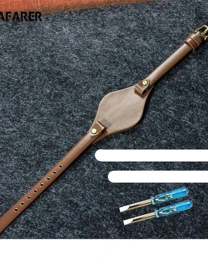 Elegant Cowhide Leather Watch Straps with Rose Steel Buckle - A Luxurious Women's Accessory